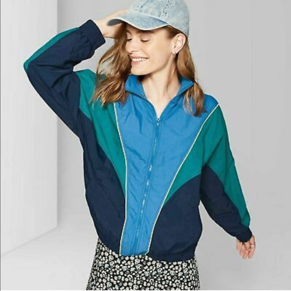 Vintage-Inspired Windbreaker